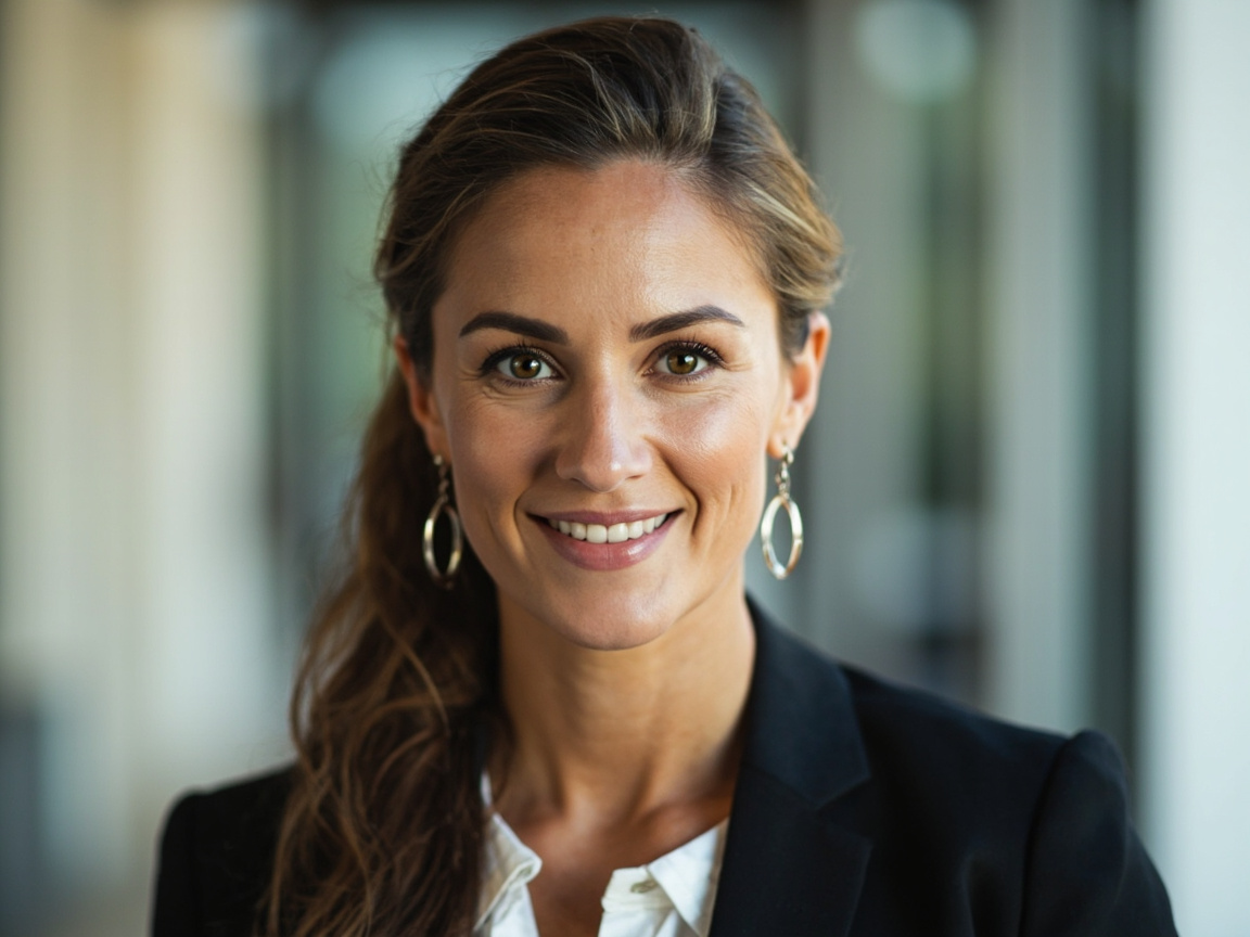 portrait image representing trust and professionalism for a hero section for TBase Test